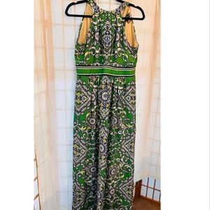 Green & Blue Maxi